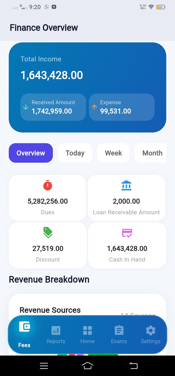 School M app screen 5