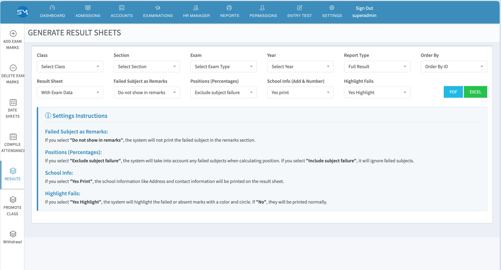 School M web application screenshot 30